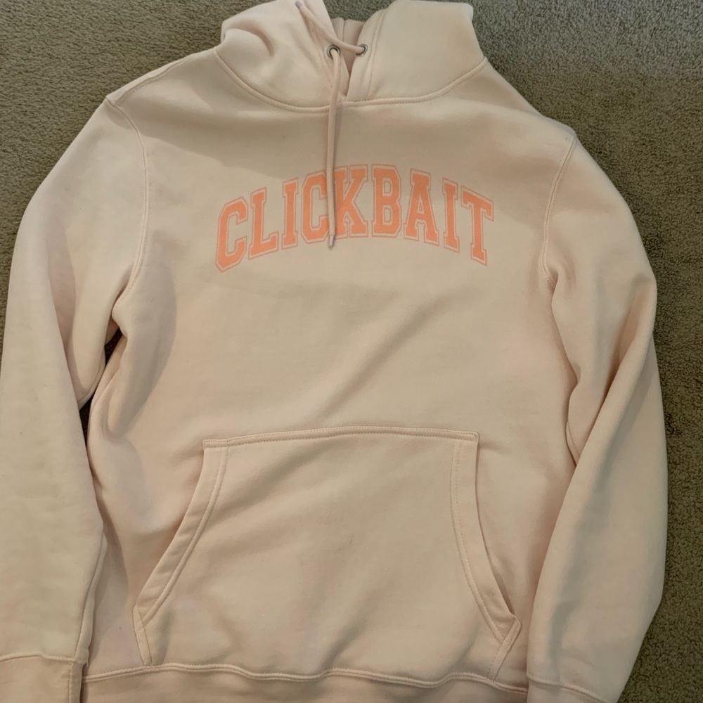 Pink Clickbait Hoodie David Dobrik